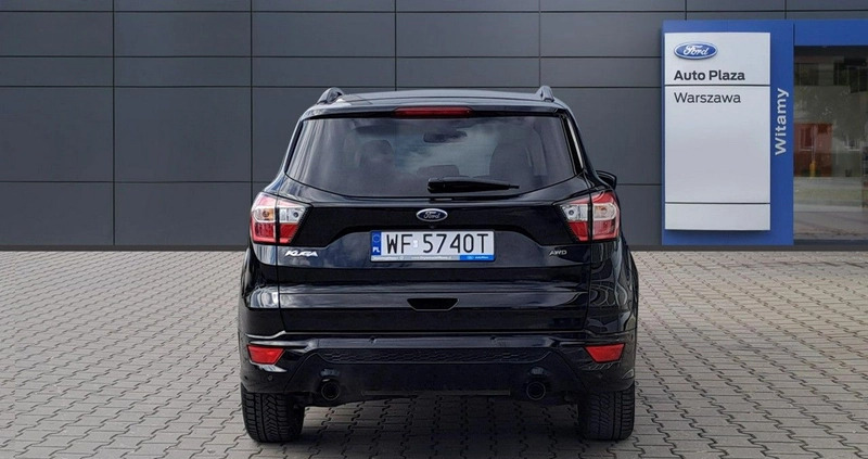 Ford Kuga cena 109900 przebieg: 62928, rok produkcji 2019 z Warszawa małe 407